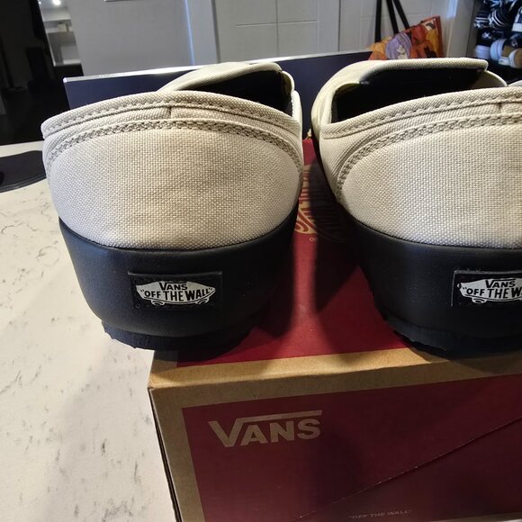 VANS Snow Lodge Slipper Mens US Size 12 BONE Black WATER RESISTANT NEW - Picture 4 of 7